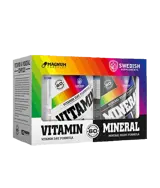 SWEDISH Supplements Vitamin Day Formula & Mineral Night Formula Complex Спортни Мултивитамини - 2 x 120 капсули, 60 дози