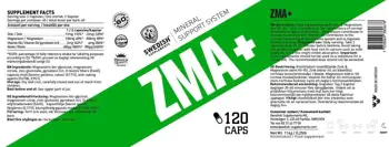 SWEDISH Supplements ZMA +