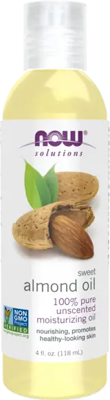 NOW Foods Sweet Almond Oil 100% Pure Moisturizing Oil Масло от Сладък Бадем