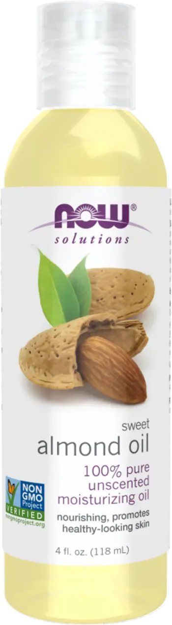 NOW Foods Sweet Almond Oil 100% Pure Moisturizing Oil Масло от Сладък Бадем
