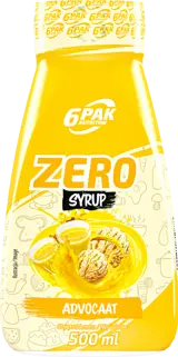 6PAK Nutrition Syrup Zero Advocaat Сладък Сироп - 500 мл