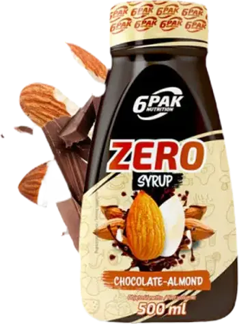 6PAK Nutrition Syrup Zero Chocolate Almond Сироп с Шоколад и Бадем - 500 мл