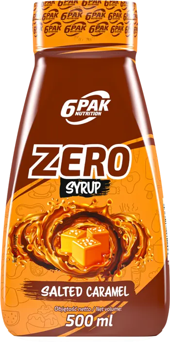 6PAK Nutrition Syrup Zero Salted Caramel - 500 мл