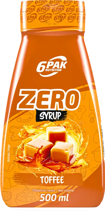 6PAK Nutrition Syrup Zero Toffee Сироп с Карамел - 500 мл