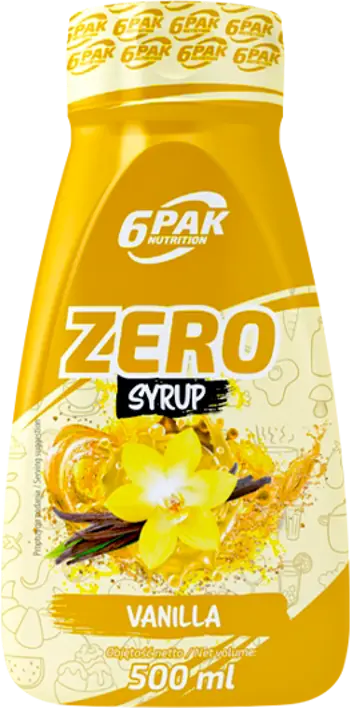 6PAK Nutrition Syrup Zero Vanilla Сироп Ванилия - 500 мл