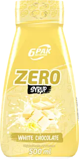 6PAK Nutrition Syrup Zero White Chocolate Сироп с Бял Шоколад - 500 мл