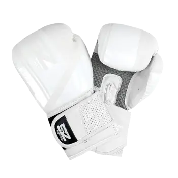 SZ Fighters Боксови Ръкавици Естествена Кожа Indigo White Matt