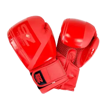 SZ Fighters Боксови Ръкавици Естествена Кожа Indigo Red Matt