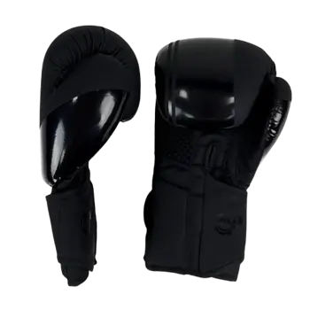 SZ Fighters Боксови Ръкавици Естествена Кожа Indigo Black Matt