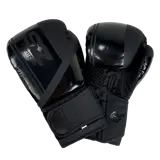 SZ Fighters Боксови Ръкавици Естествена Кожа Indigo Black Matt