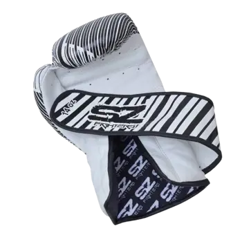 SZ Fighters Боксови Ръкавици Естествена Кожа Plasma 2.0 White Black