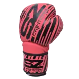 SZ Fighters Боксови Ръкавици Естествена Кожа Plasma 2.0 Pink – Black