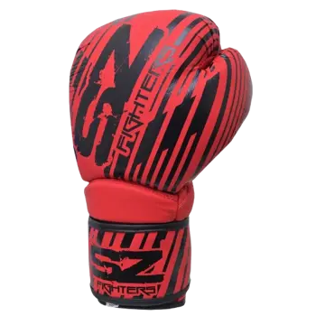 SZ Fighters Боксови Ръкавици Естествена Кожа Plasma 2.0 Red-Black