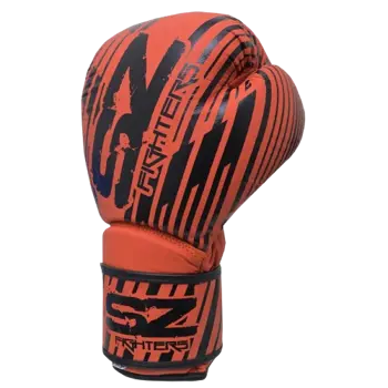 SZ Fighters Боксови Ръкавици Естествена Кожа Plasma 2.0 Orange-Black