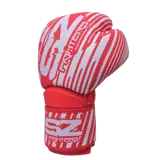 SZ Fighters Боксови Ръкавици Естествена Кожа Plasma 2.0 Red – White