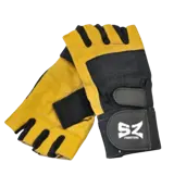 SZ Fighters Фитнес Ръкавици с Накитник Black/Yellow - 1 брой