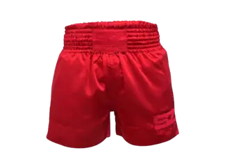 SZ Fighters Шорти за Муай Тай и Кикбокс Classic Red/Red