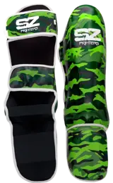 SZ Fighters – Тай Протектори за Крака Camo Green