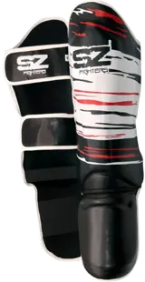 SZ Fighters Тай Протектори за Крака Madness Black/Red