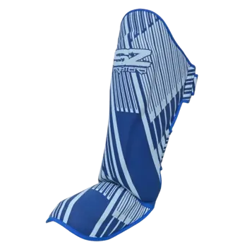 SZ Fighters – Тай Протектори за Крака Plasma 2.0 Blue-White