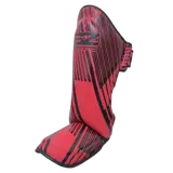 SZ Fighters – Тай Протектори за Крака Plasma 2.0 Red-Black