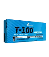 OLIMP T-100 Hardcore Тестостеронов Бустър - 120 капсули, 40 дози