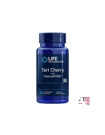Life Extension Tart Cherry with Cherry PURE® Екстракт от вишна х 60 V капсули