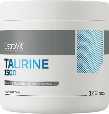 OstroVit Taurine 1500 мг Таурин - 120 капсули, 120 дози