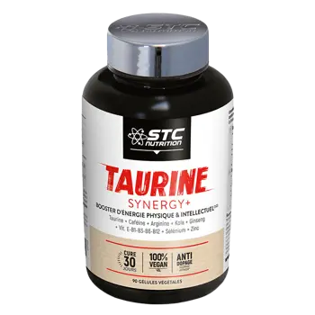 TAURINE SYNERGY - 90 капсули + Сао палмето, Женшен, Витамини и Минерали