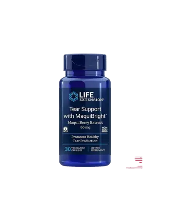 Life Extension Tear Support with MaquiBright® Маки Бери (екстракт) 60 mg х 30 капсули
