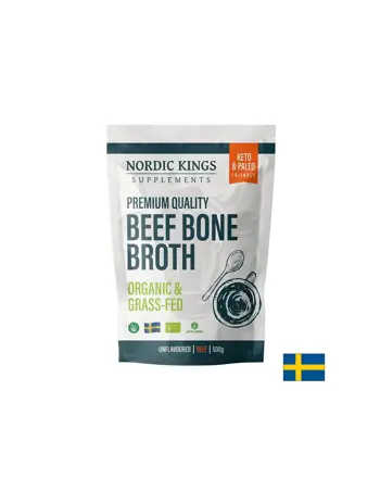 Телешки костен бульон, неовкусен (Organic), 500 g прах