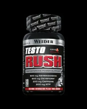 WEIDER Testo Rush / Pre-Workout with Oxystorm 60 капсула, 30 Дози