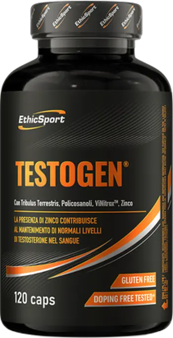 EthicSport TESTOGEN Natural Testosterone Support Естествена подкрепа за тестостерона х 120 капсули