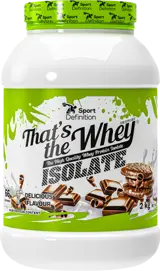 That's The Whey ISOLATE