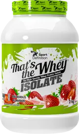 That's The Whey ISOLATE