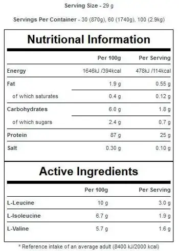 MyProtein THE WHEY V2 Суроватъчен Протеин - 1800 грама, 60 дози