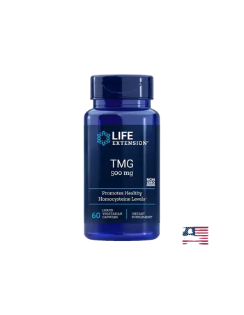 Life Extension TMG (ТриМетилГлицин) 500 mg х 60 капсули