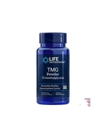 Life Extension TMG (ТриМетилГлицин) Прах за сърдечно-съдово здраве 50 g