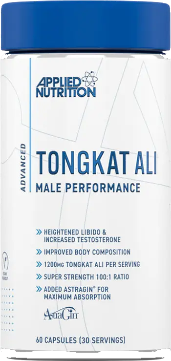 Applied Nutrition Tongkat Ali 600 mg 100:1 Екстракт с AstraGin за мъжка производителност и либидо