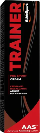 EthicSport TRAINER Pre-Workout Cream Загряващ крем-гел за мускули