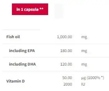 Trec Nutrition Omega-3 + D3 За силен имунитет и здрави кости