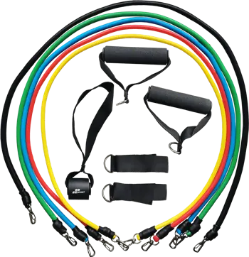 MP Sport Тренировъчен комплект ластици 11 части / Resistance Band Set