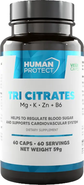 Tri Citrate | Magnesium + Potassium + Zinc