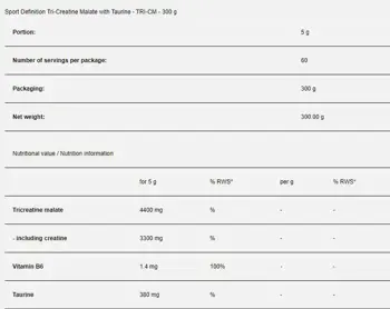 TRI-CM | Tri-Creatine Malate