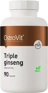 Triple Ginseng Complex Женшен Комплекс - 90 капсули, 90 дози