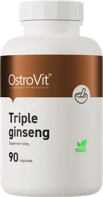 Triple Ginseng Complex Женшен Комплекс - 90 капсули, 90 дози