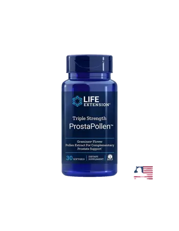 Life Extension Triple Strength ProstaPollen™ Грижа за простатата х 30 софтгел капсули