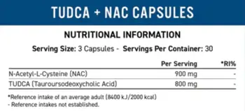 TUDCA + NAC | Liver & Antioxidant Support