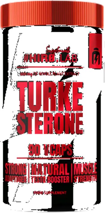 HIRO.LAB Turkesterone 600 mg Естествен тестостеронов бустер за сила и мускулен растеж