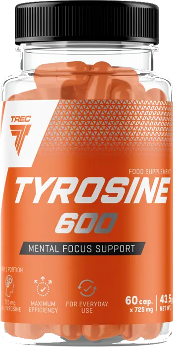 Trec Nutrition Tyrosine 600 Mental Focus Support
